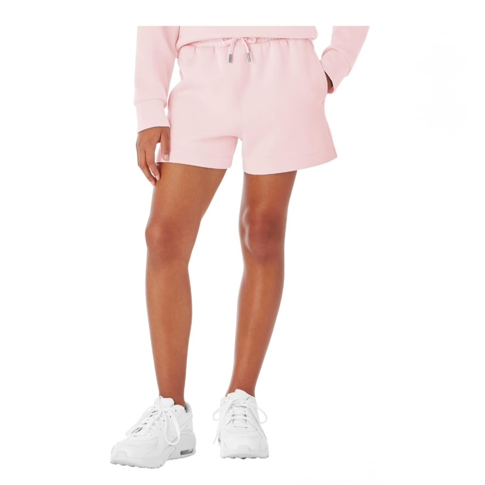 Women's Light Pink Athletic Shorts